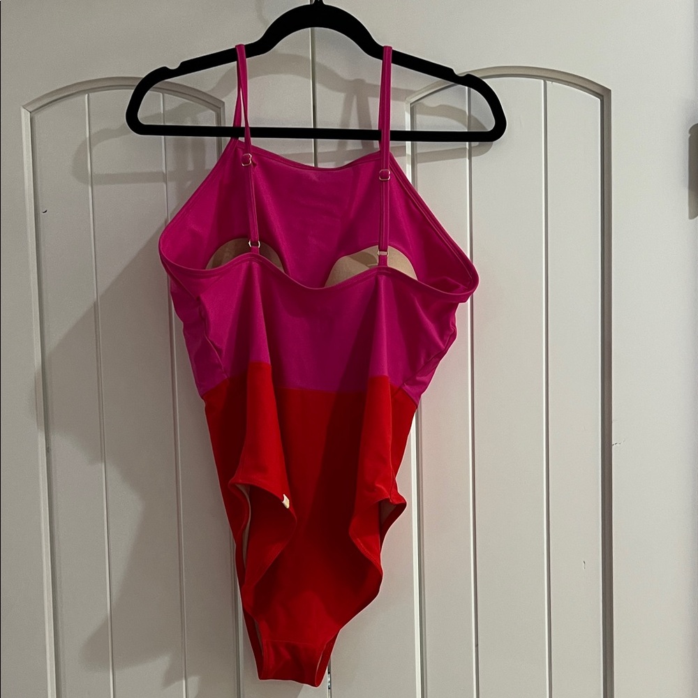 Summersalt Vibrant Pink and Red Swimsuit - Picture 6 of 9